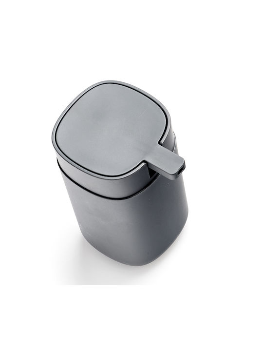 Δοχείο Κρεμοσάπουνου Dispenser Πλαστικό Γκρι 340ml