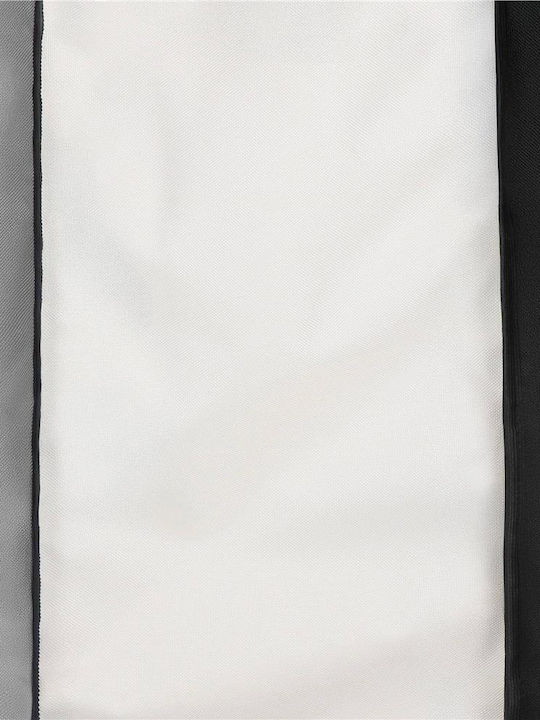 Coș De Rufe Din Lemn Pliabil 105lt 67x43x55cm Negru