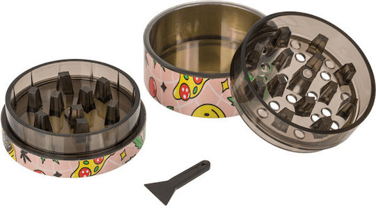 Metall Tabak Grinder Rund 5,5 cm Alien UFO