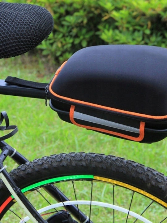 Geantă pentru portbagaj bicicletă Dublu Negru
