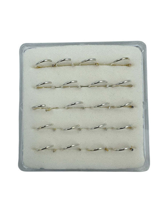 Asimi Body Piercing Ohrringe Piercing Reifen Nase 8 x 1mm