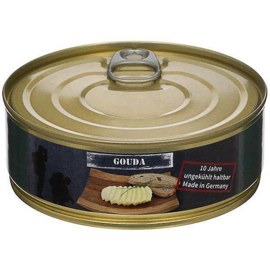 MFH Canned Gouda Cheese Military MRE 730kcal 200gr 10 Years
