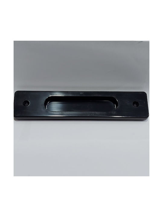 Ghidini Black Door Flush Handle 11912-000-ANT1
