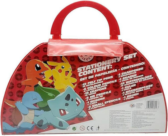 CyP Brands Pokemon Activity Briefcase Malsets Campingmöbel 52Stück