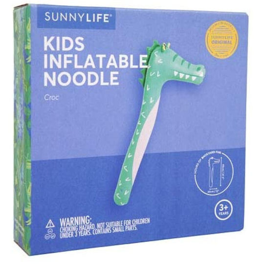 Sunnylife Inflatable Crocodile Wand Green S0psticz