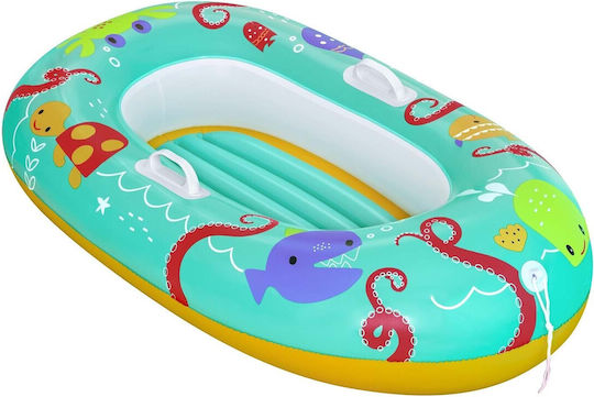 Bestway Kids Inflatable Boat Turquoise 119x79cm