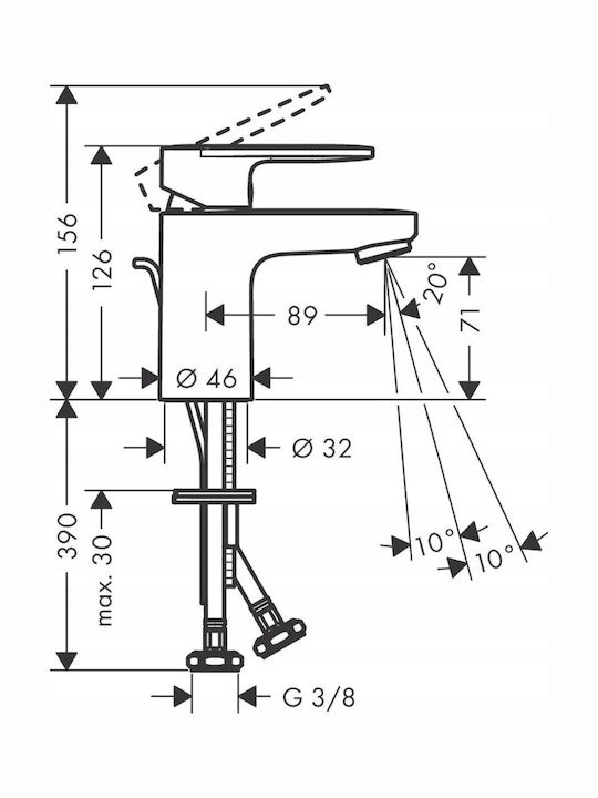 Hansgrohe Amestecare Robinet Chiuvetă