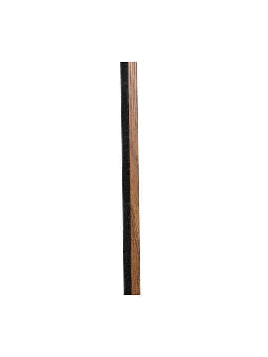 3D Wall Panels From MDF Screw-On With Glue Brown 120x60x2.1cm