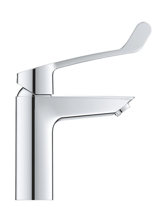 Grohe Eurosmart M Αναμεικτική Μπαταρία Νιπτήρα ΑΜΕΑ Ασημί