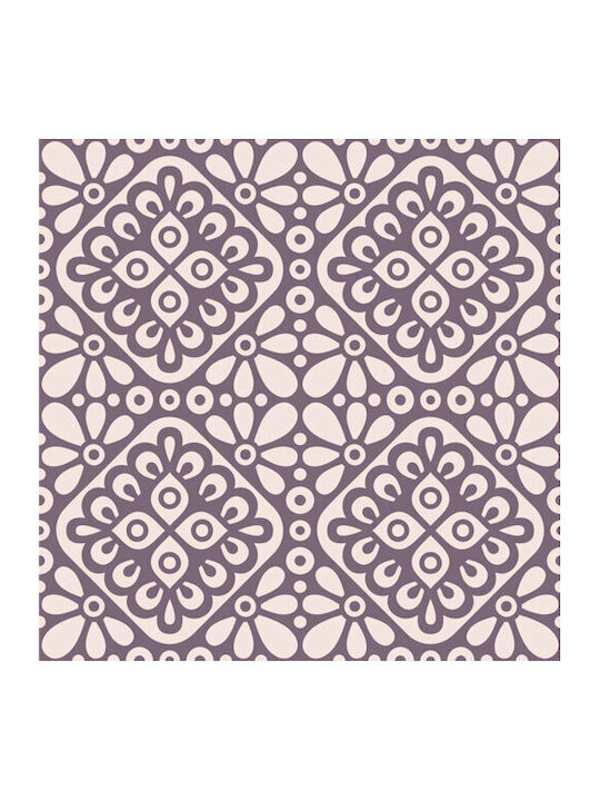 Αυτοκόλλητο Πλακάκι Vintage 57 Σετ 5 Τεμαχίων 60cm X 60cm