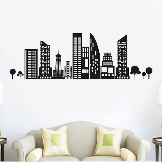 Wall Sticker City 70cm X 22cm