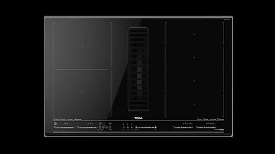 Teka Induction Cooktop With Frame Autonomous with Hood 80x51εκ.