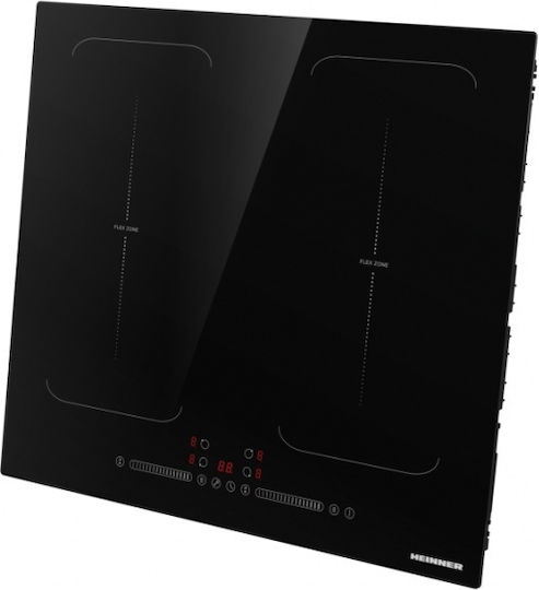 Heinner Induction Cooktop Autonomous with Child Lock Function 59x52εκ.