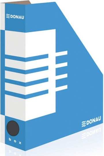 Donau Θήκη Περιοδικών Αρχείου Χάρτινη Μπλε 257x320x80εκ.