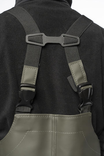 Waterproof Trousers 650g/m2 for Professional Fishing European Origin Thick Inner Lining