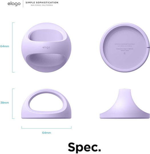 Elago Grip Βάση Φόρτισης MagSafe Lavender