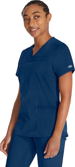 Dickies Balance Women's Navy Blue Medical Blouse
