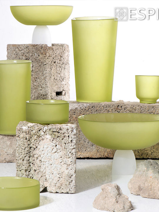 Espiel Caprice Decorative Bowl Green 15x15x6cm
