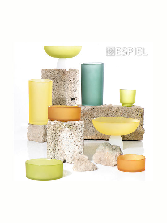 Espiel Caprice Decorative Bowl Green 15x15x6cm