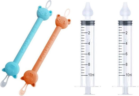 bebeLOGIC Aspirator Nazal pentru Copii 2buc 10ml