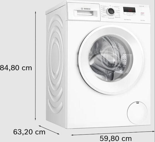 Bosch Πλυντήριο Ρούχων 7kg 1400 Στροφών Speed Perfect WGE02400GR