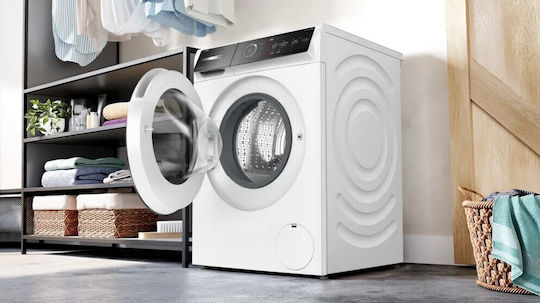Bosch Πλυντήριο Ρούχων 10kg με Τεχνολογία Ατμού 1400 Στροφών Iron Assist WGB254A1GR