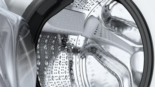 Bosch Πλυντήριο Ρούχων 10kg με Τεχνολογία Ατμού 1400 Στροφών Iron Assist WGB254A1GR