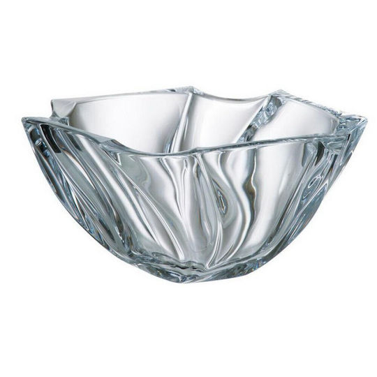 Bohemia Neptune Декоративна купа Кристална Прозрачен 19x19x9.5см 1бр