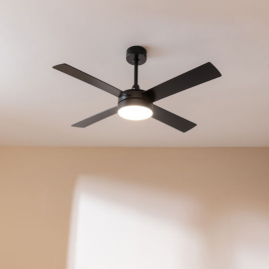 Cecotec EnergySilence Aero 5200 Ceiling Fan 132cm With Light Black