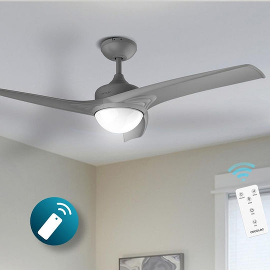 Cecotec EnergySilence Aero 5600 Ανεμιστήρας Οροφής 132cm με Φως Μαύρος