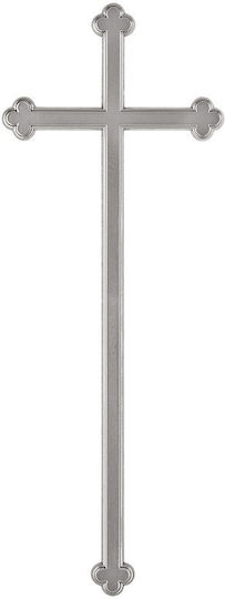 Кръст Паметен от Алуминий 16x43см