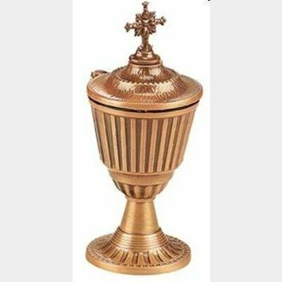 Vrochidis Metallic Grave Censer 9x9x19cm