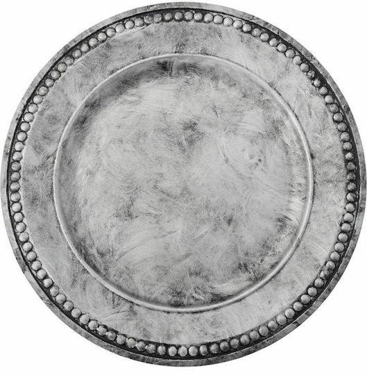 Iliadis Platou Decorativ Rotundă Din argint Argint 1buc 33x33buc