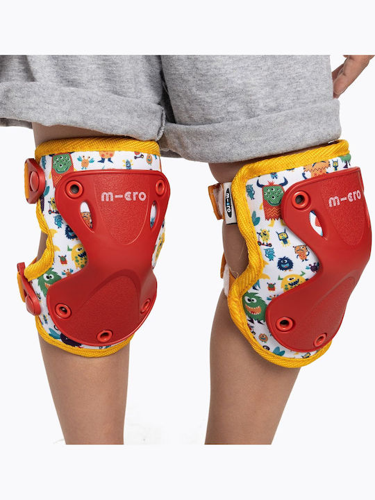 Micro Monster Setul de echipament de protecție pentru Rollers Multicolor Mic