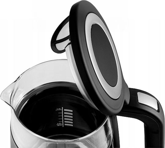 Huslog Електрическа Кана 1.7л 2200W Черна