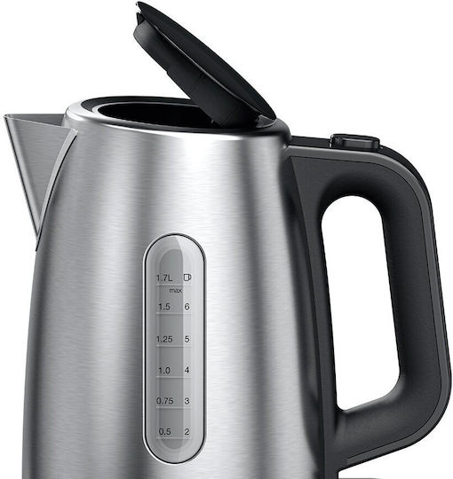 Braun Purshine Βραστήρας 1.7lt 2000W Μαύρος