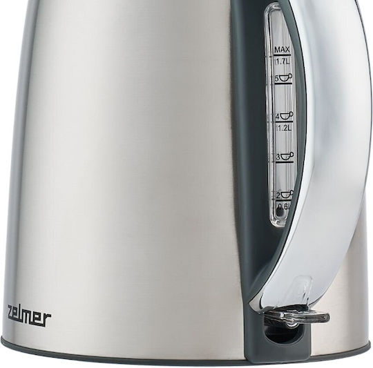 Zelmer ZCK7930 Βραστήρας 1.7lt 2200W Ασημί