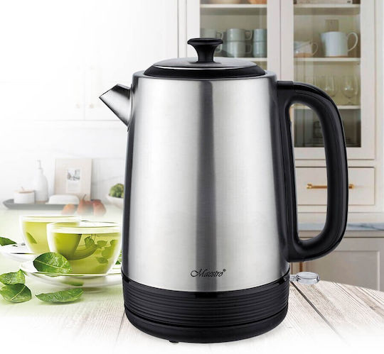 Maestro Fierbător 1.7lt 2200W Argintiu