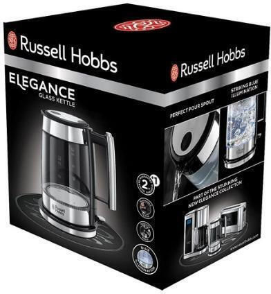 Russell Hobbs Elegance Reisekessel 1.7Es 2200W Schwarz