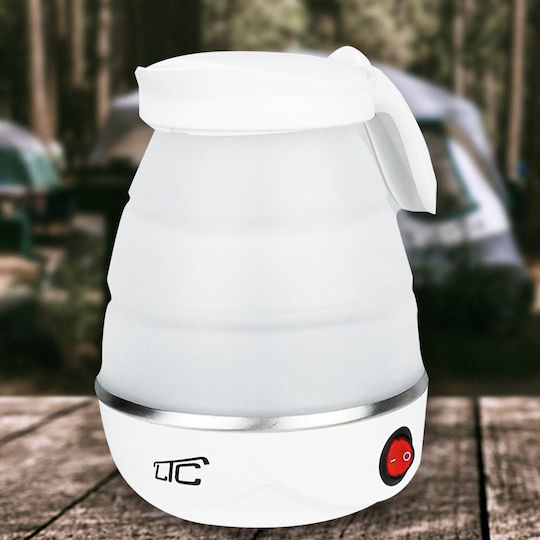 Βραστήρας Ταξιδίου 600ml 600W Λευκός