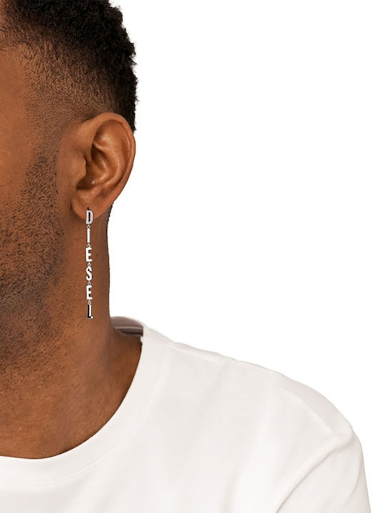Diesel Men's Earrings made of Steel