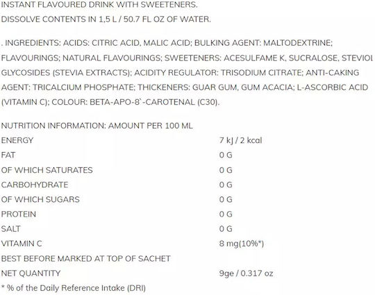 Bolero Băutură din Fructe Suc Pere 9gr 12buc 3800048225949