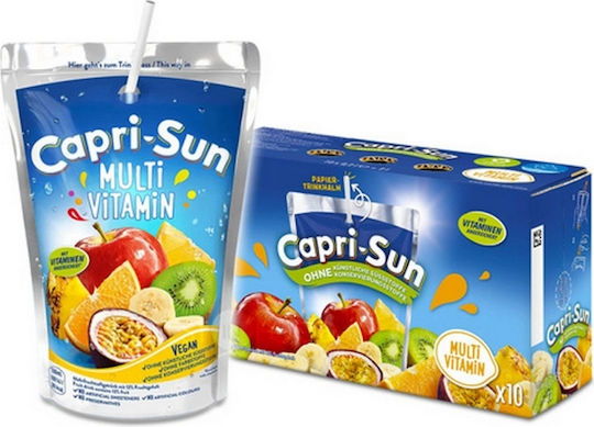 Capri Sun Multi-vitamin Fruit Juice 200ml 10pcs