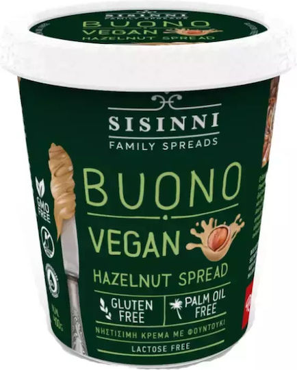 Sisinni Praline Spread Sisinni with Hazelnut Buono Vegan 400gr