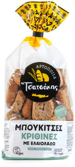 Τσατσακης Μπουκιτσες 400gr Ελαιολαδου Χωρις Αλατι