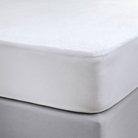 Nima Protective Cover Single Abbraccio White 100x200+30cm
