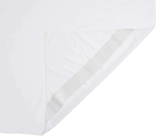 vidaXL Protective Cover Semi-double Waterproof White 120x200cm