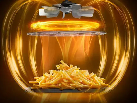 Tefal Easy Fry Friteuză cu aer cu Coș Detașabil Dublu 11lt Gri