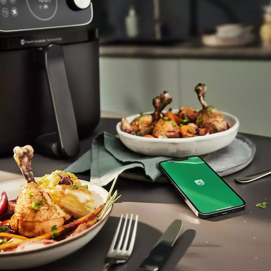 Philips Series 7000 Friteuză cu aer cu Wi-Fi 8.3lt Negru