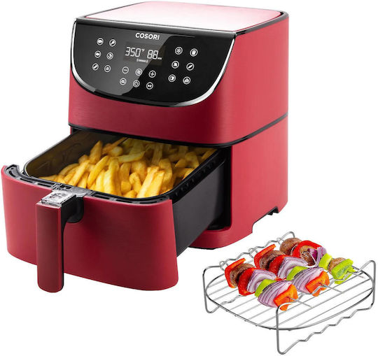 Cosori Premium Air Fryer 5.5lt Κόκκινο